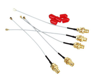 Mann IPEX U.FL zum weiblichen Hochfrequenz-Verbindungsstück Koaxial-Jumper Pigtail Cable SMA