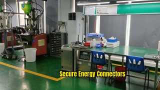 1Core Pos Neg Pole Energy Storage Connector Stecker+Buchse