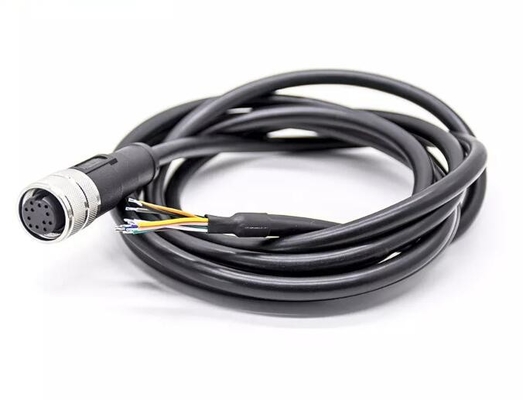 M16 3 Pin Metal Assembly IP67 Soldering Aviation Plug Connector Threaded Coupling