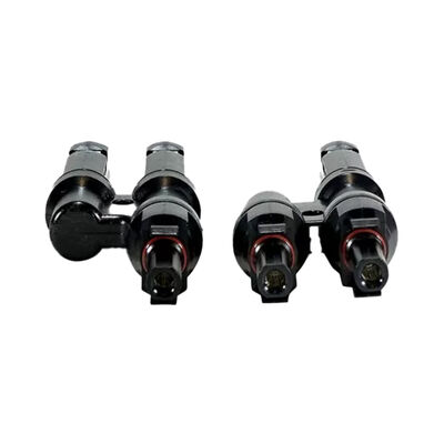 MC4 Solar PV Connectors Panel Mount with Female and Male Plug for New Energy Solutions