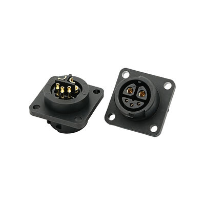 M19 Series 20A 10.4N Ultra Low Insertion Force Waterproof Power Connector Free Test Supported