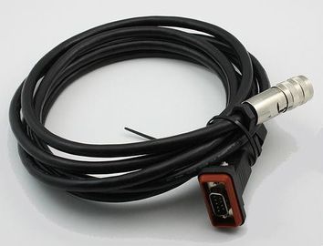 Control Cable RET AISG Cable With D-Sub 15 Pin Male Machined Contacts To C091 AISG M10 Cable