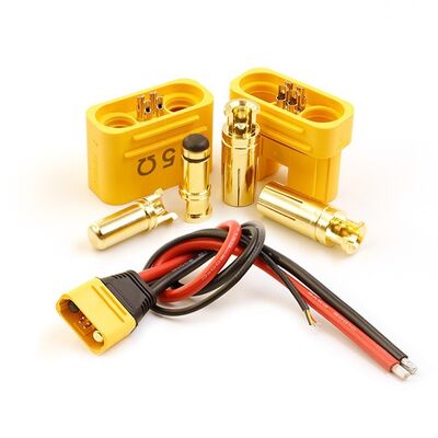 AS150U Funkenflugfester Aviation-Stecker Hochstromverbinder mit Signalpins Nr. 8 Silikonkabel