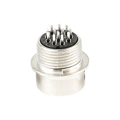 HR10A-10R-12PB Kompatible 12-Pin-Miniatur-Rundverbindungs-Löt-Typ-Empfänger