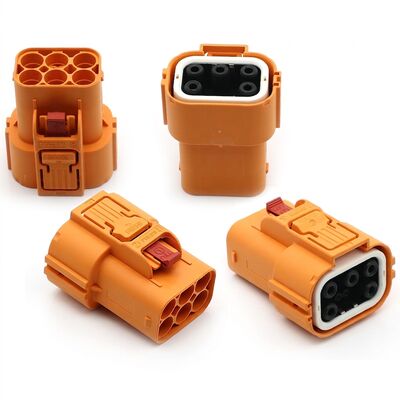 Kleiner quadratischer HVIL-Steckverbinder 800V 46A wasserdichter Stecker für Elektrofahrzeuge