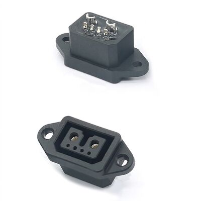 40A 500V wasserdichtes Ladeanschluss mit 2+4 Pin Signal Steckdose.