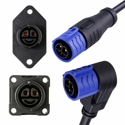 IP67 Wasserdichter elektrischer Motorrad-Ladeanschluss 50A EV-Stecker